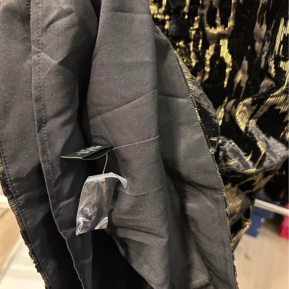 NWT Tuckernuck metallic velvet burnout Samantha dress small & Medium - Picture 8 of 10